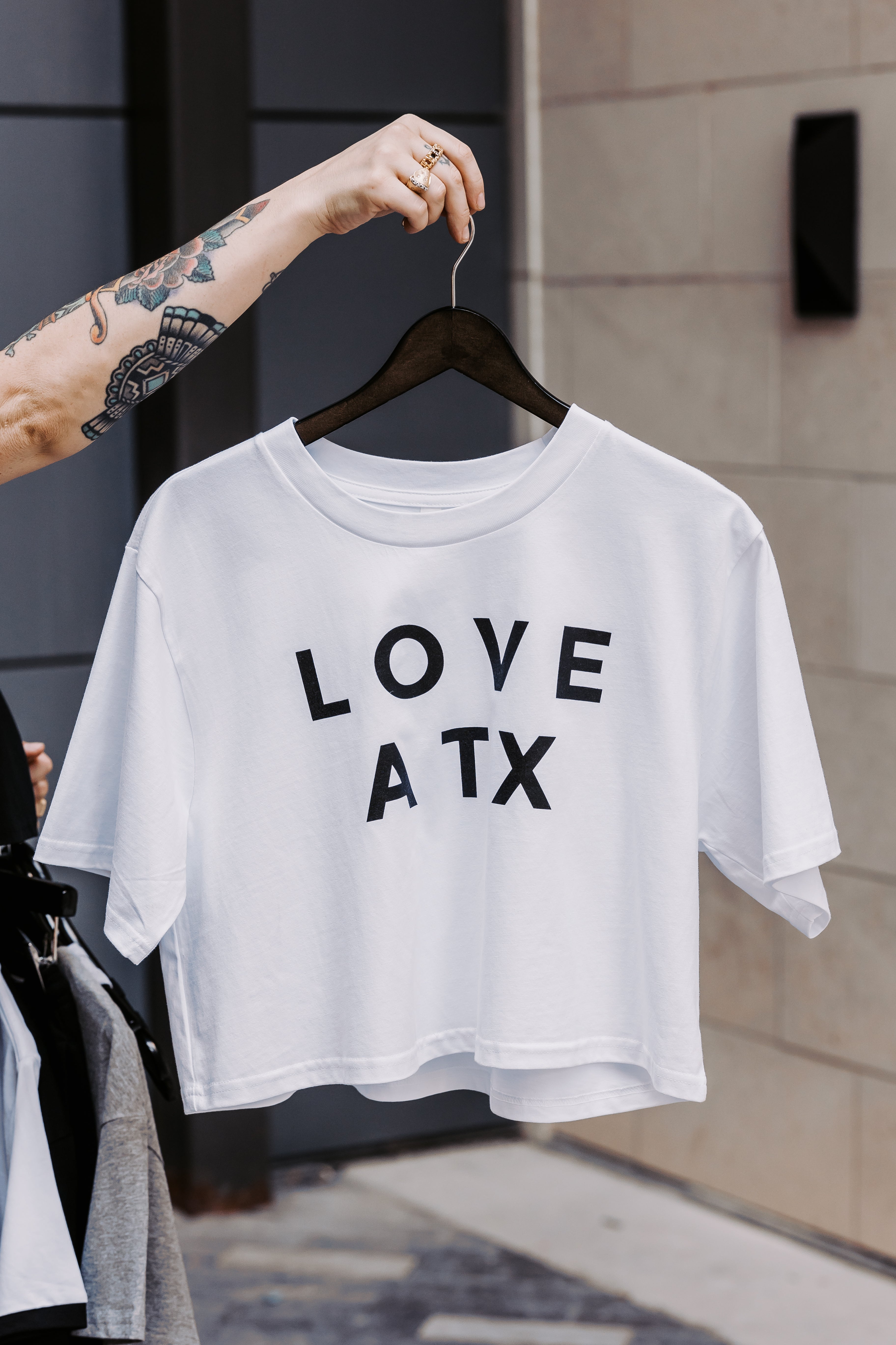 LOVE ATX Crop Tee