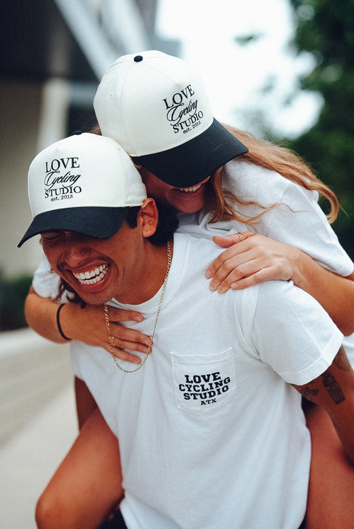 LOVE Cycling Studio Two-Tone Hat