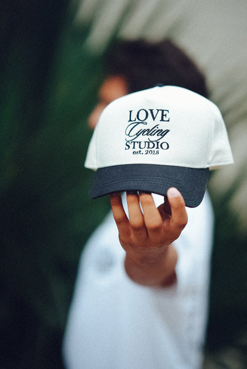 LOVE Cycling Studio Two-Tone Hat