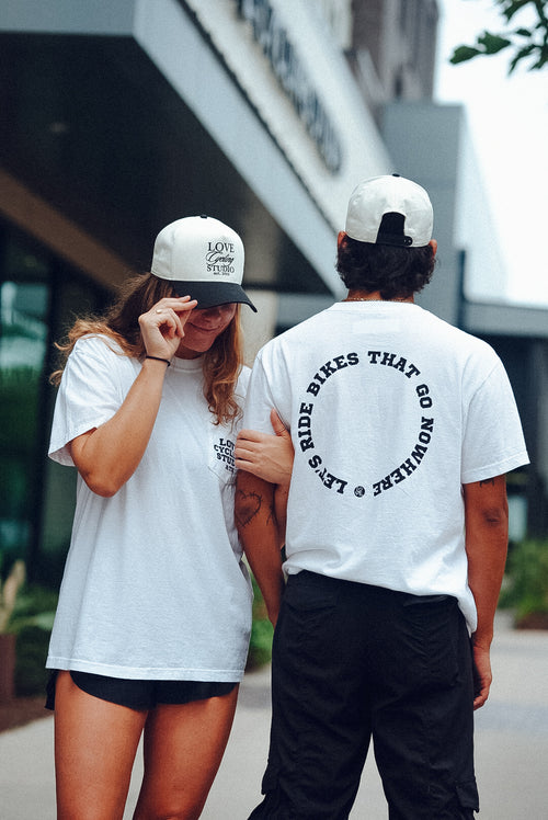 Let's Ride Bikes That Go Nowhere Tee