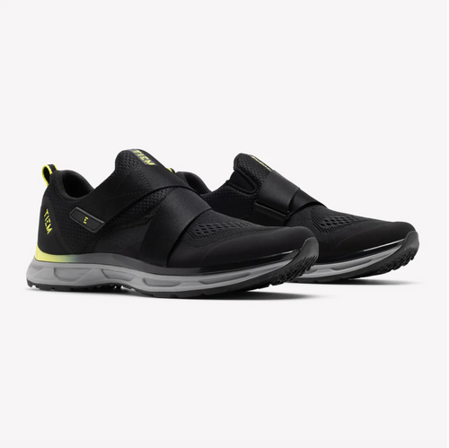 Tiem Men's Slipstream Cycling Shoe- Black/Citron