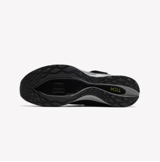 Tiem Men's Slipstream Cycling Shoe- Black/Citron
