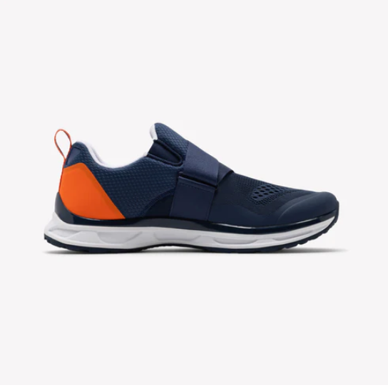 Tiem Men's Slipstream Cycling Shoe- Navy/Orange