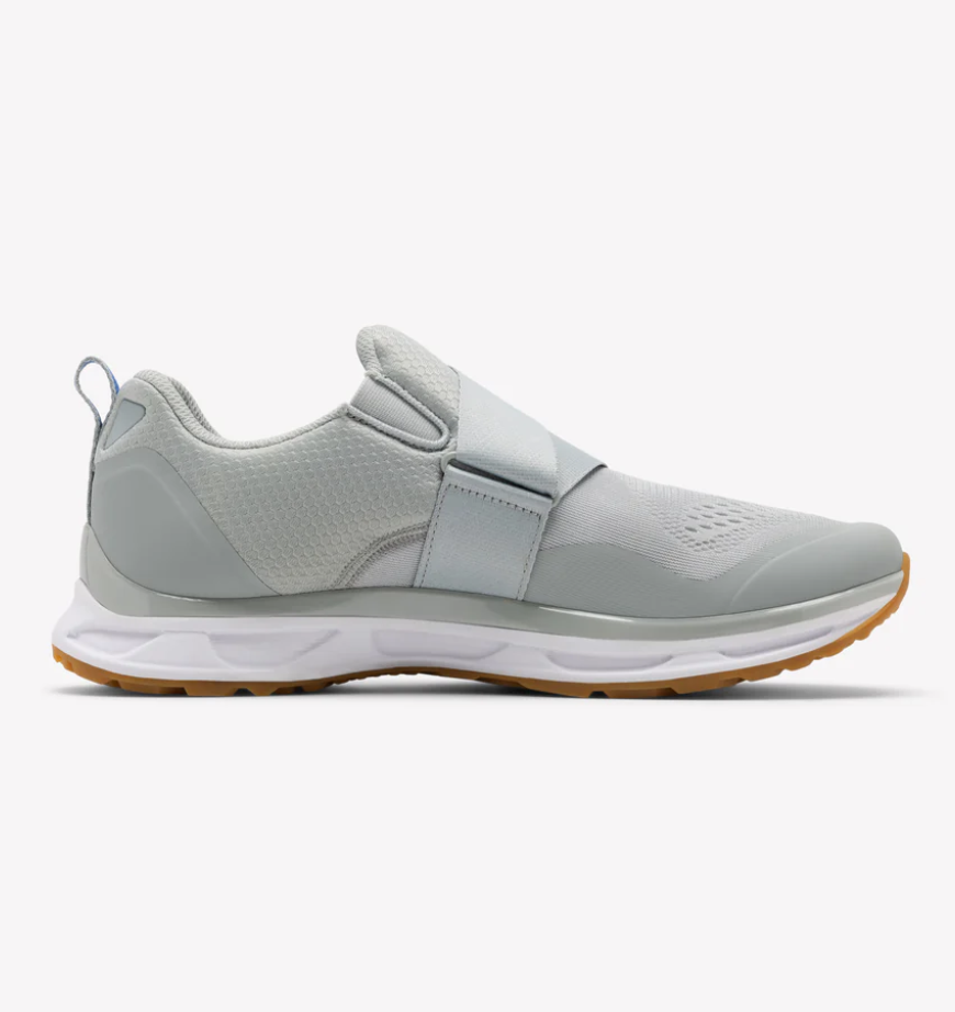 Tiem Men's Slipstream Cycling Shoe- Light Grey/Royal