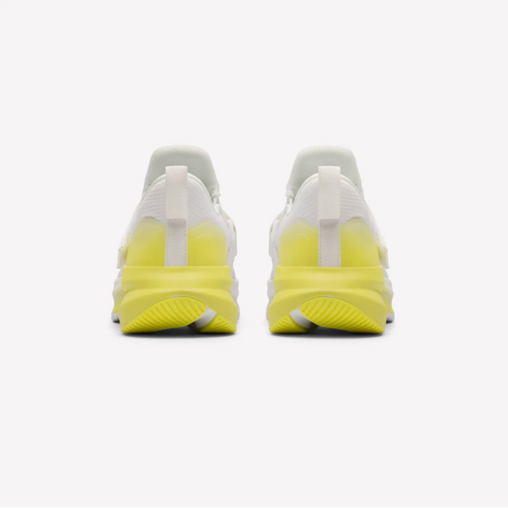 Tiem Lynx Cycling Shoe-White/Bold Citron