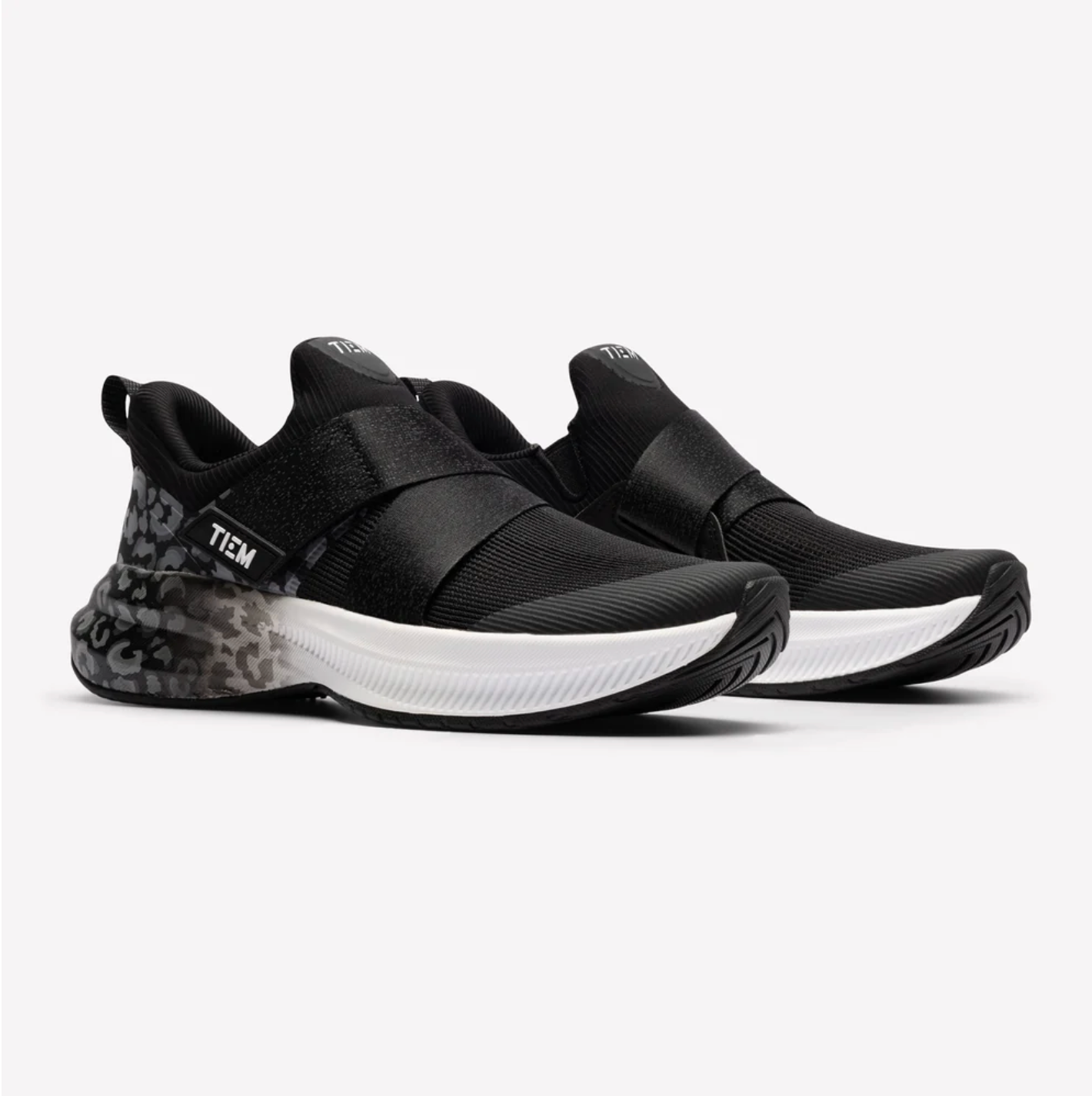 Tiem Lynx Cycling Shoe-Black Leopard