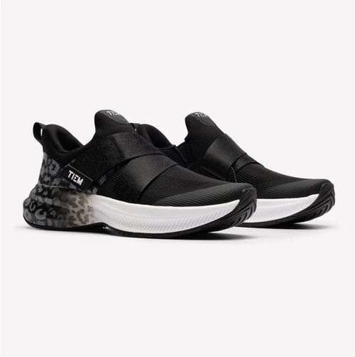 Tiem Lynx Cycling Shoe-Black Leopard