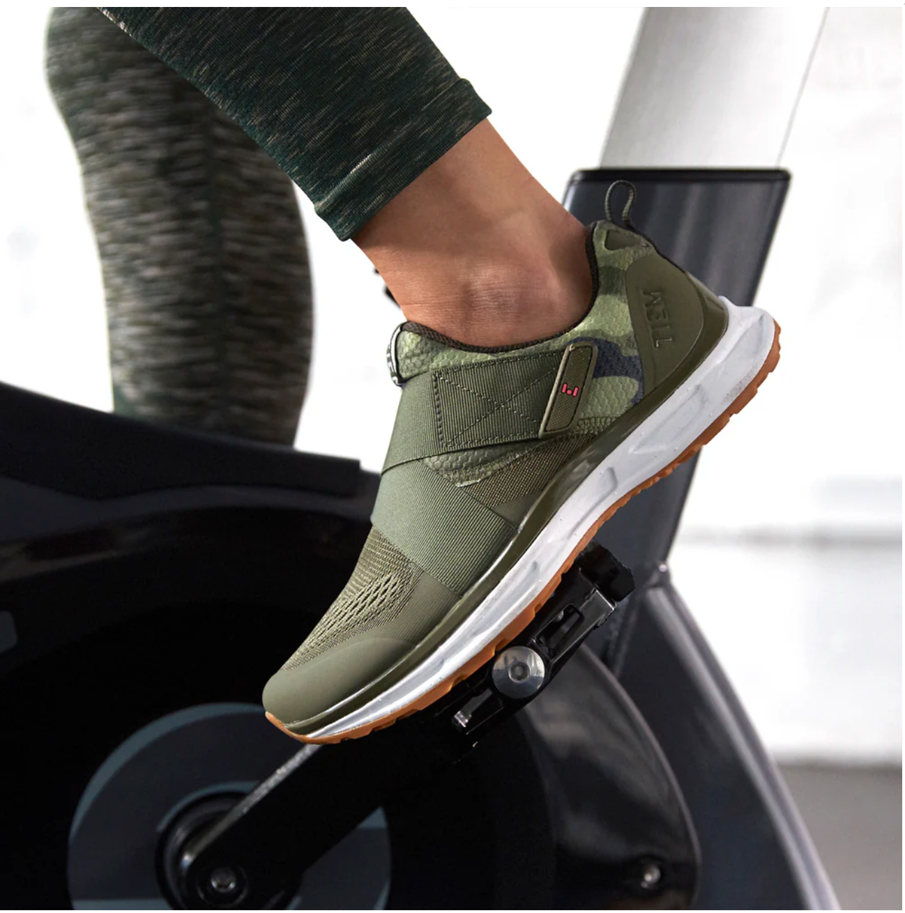 Tiem Slipstream Cycling Shoe- Green Camo