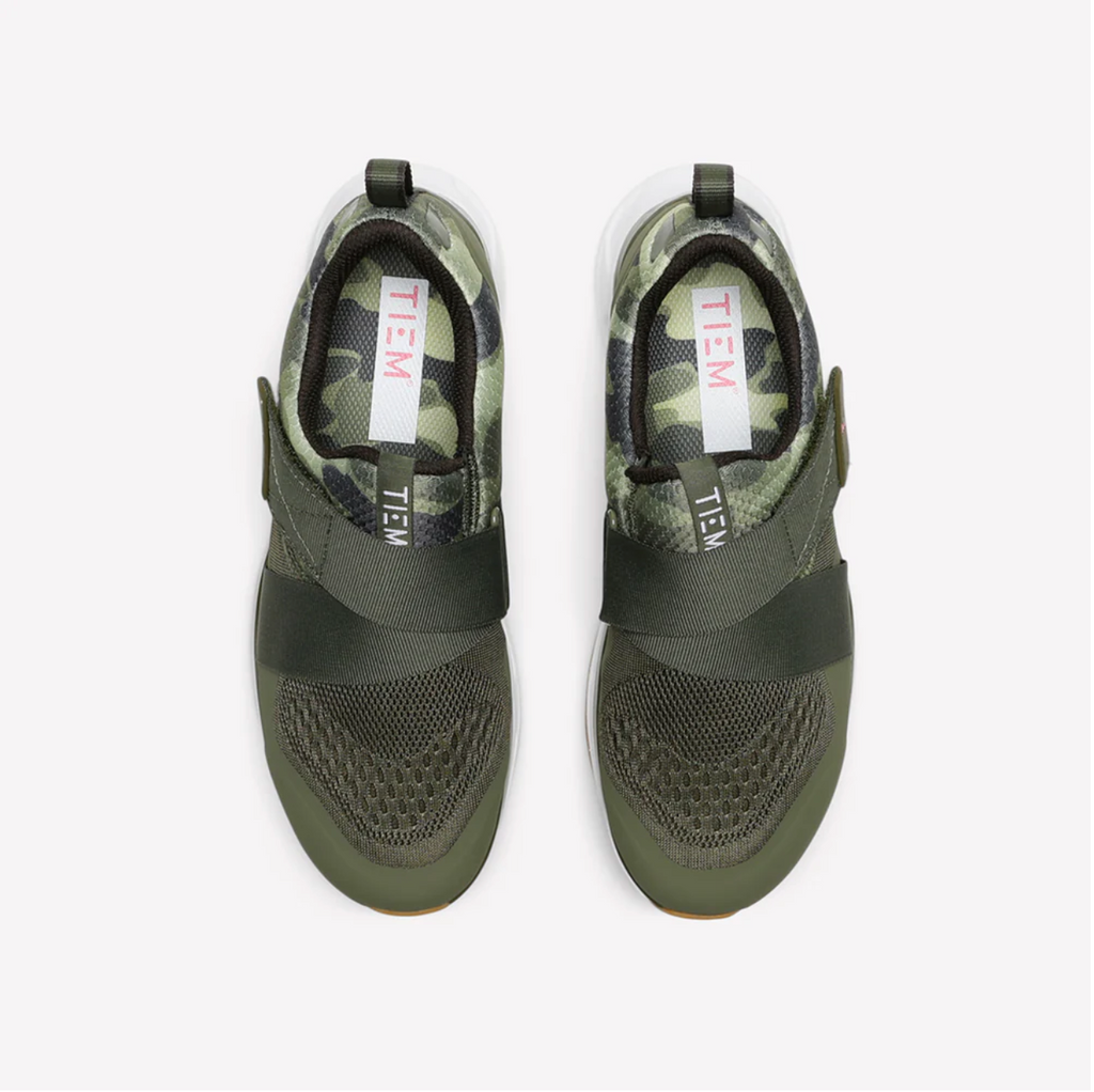 Tiem Slipstream Cycling Shoe- Green Camo