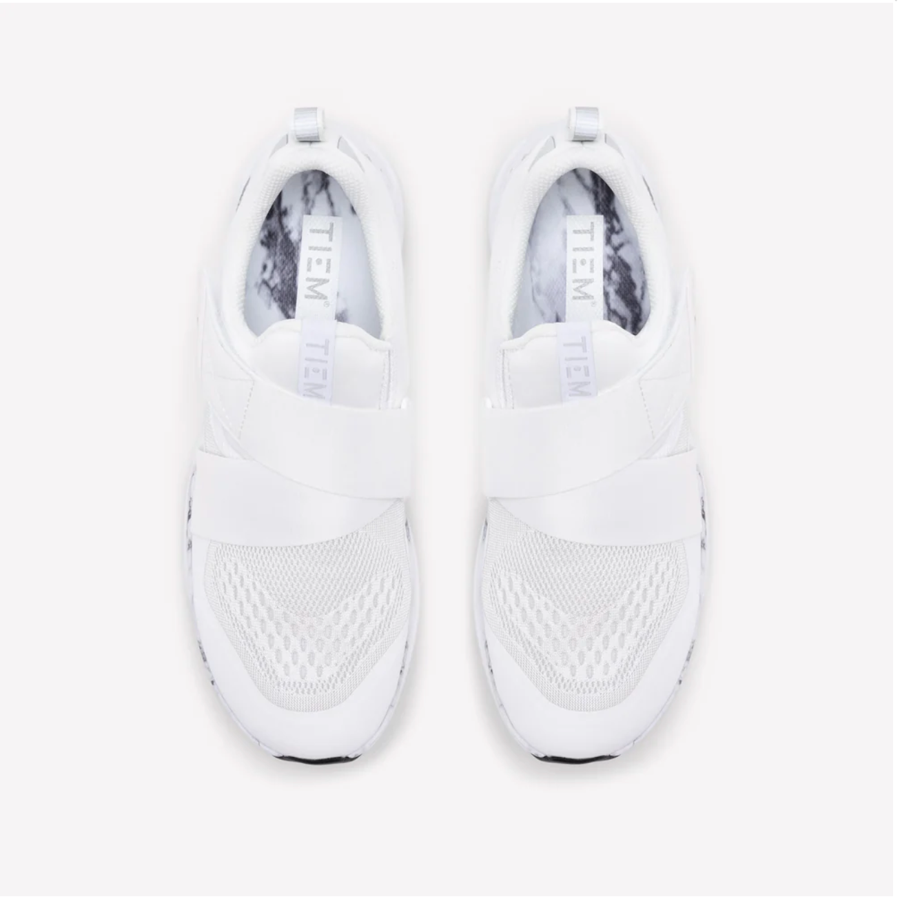 Tiem Slipstream Cycling Shoe- White Marble